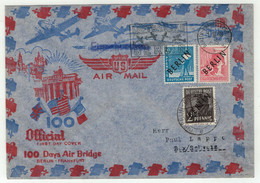 Allemagne // Berlin // Lettre Pour La Suisse (Bex) 100 Days Air Bridge - Storia Postale