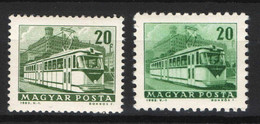 Specials - Hungary 1963. 20 Filler With 2 Different Perforation Type ! MNH (**) - Ongebruikt