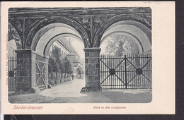 Sondershausen  Blick In Den Lustgarten  1910 - Sondershausen