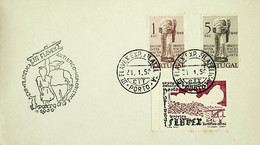 1950 Portugal Carimbo Comemorativo 3ª Flavex - Postmark Collection