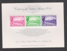 Australia 1984 Victoria Centenary Proof Reprints On Official APO Replica Card 2 - Essais & Réimpressions