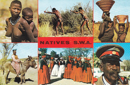 Namibia - Ovambo Herero Bushmen - Multi View - Naked Woman Men Donkey - Namibia