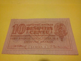 LITUANIE 10 Centu 1922 - Lithuania