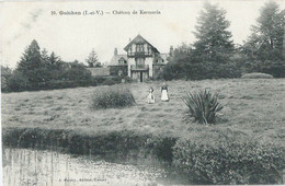 Delcampe - 29 CPA GUICHEN Château De Kermaria - Locquirec