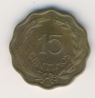PARAGUAY 1953: 15 Centesimos, KM 26 - Paraguay