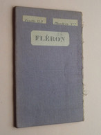 FLERON " Feuille XLII, Planchette N° 7 (Fléron) Kaart Op Katoen / Linnen / Cotton ( 1904 Carte Militaire ) 1/20.000 ! - Europa