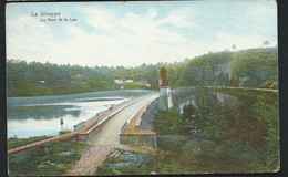 La Gileppe .Le Pont Et Le Lac ( Trou D'epingle Au Centre Invisible  Côté Vue ) -  Maca 16104 - Gileppe (Dam)