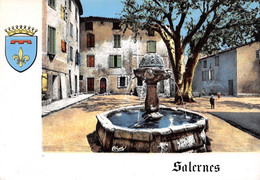 SALERNES - La Vieille Fontaine - Blason - Salernes