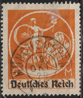 Mi 136 Used  Stamps Of Bavaria Overprinted 'Deutsches Reich'. - Gebruikt