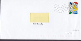 Denmark KØBENHAVNS POSTCENTER 2015 Cover Brief BRØNDBY STRAND 10.00 Kr. Europa CEPT LEGO Toys Stamp - Cartas & Documentos