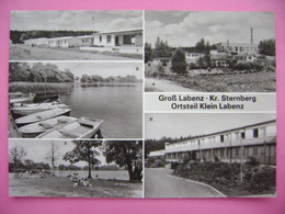 Groß Labenz, Kr. Sternberg, Ortsteil Klein Labenz - FDGB Erholungsobjekt "Willi Schröder" Bungalows, Labenzer See - 1984 - Sternberg