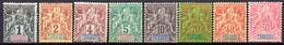 Diégo Suarez: Yvert N° 25/35°; Le 19(*) - Unused Stamps