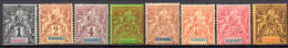 Diégo Suarez: Yvert N° 38/49°; Le 48(*) - Unused Stamps