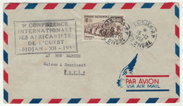 France // Ex-colonies // A.O.F. // 1953 // Lettre Pour Paris Le 15.12.1953 - Lettres & Documents