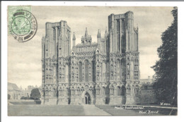 WELLS  Cathedral   Coté Ouest  1910 (50447) - Wells