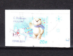 Russia   -  2013. Pre-Olimpiadi Di Sotchi. Mascotte. Self Adhesive - Hiver 2014: Sotchi