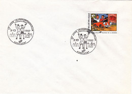 B01-192 2264  BD FDC Rare Suske En Wiske Bob Et Bobette Vandersteen Willy 3-10-1987 9000 Gent €4.5 - 1981-1990