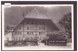 DISTRICT DU PAYS D'ENHAUT - ROSSINIERE - LE GRAND CHALET - TB - Rossinière