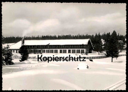 ÄLTERE POSTKARTE GEYER WINTER SCHNEE ERZGEBIRGE JUGENDHERBERGE ADOLF HENNECKE Ansichtskarte AK Postcard Cpa - Geyer