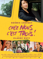 Affiche De Cinéma " CHEZ NOUS C'EST TROIS ! " Format 120X160CM - Affiches & Posters