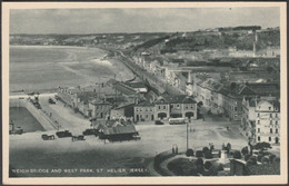 Weigh-Bridge And West Park, St Helier, Jersey, C.1930s - JR Rowland Postcard - St. Helier