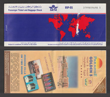 Egypt - 1998 - Passenger Ticket - Egypt Air - Covers & Documents