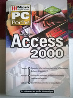 Manuel Access 2000 – Collection PC POCHE– éd. 1999 - Informática