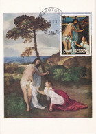 Carte Maximum  Painting Peinture Cook 1973 Titian Tiziano Vecellio - Cook