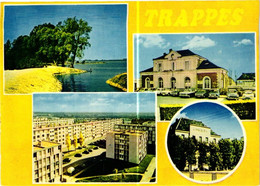 78 . TRAPPES .  MULTIVUES  . 1988  (Trait Blanc  Pas Sur L'original ) - Trappes