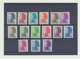 Serie 455 à 469   Neufs Xx  15 Valeurs - Unused Stamps