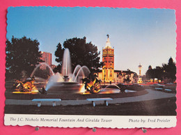 Visuel Pas Très Courant - USA - Kansas City - JC Nichols Memorial Fountain & Giralda Tower - Excellent état - R/verso - Kansas City – Kansas