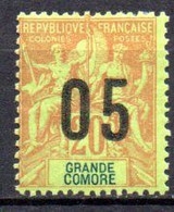 Grande Comore: Yvert N° 23A* - Unused Stamps