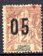 Grande Comore: Yvert N° 20A°; Variété Chiffres Espacés - Oblitérés