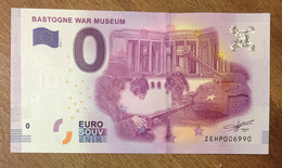 2016 BILLET 0 EURO SOUVENIR BELGIQUE BASTOGNE WAR MUSEUM ZERO 0 EURO SCHEIN BANKNOTE PAPER MONEY - [ 8] Fakes & Specimens