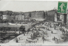 Marseille - Quai De La Fraternité ( Animée Tramway, Bateaux) - Oude Haven (Vieux Port), Saint Victor, De Panier