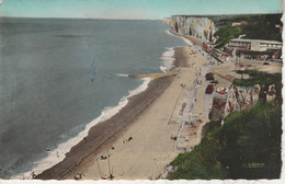 76 - VEULES LES ROSES - Vue Générale De La Plage Prise Des Falaises D' Aval - Veules Les Roses