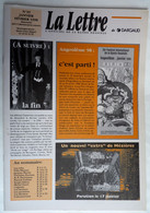 MAGAZINE LA LETTRE DARGAUD N°39 1998 GREG MEYNET MARTIN DURIEUX DUCHATEAU COTHIAS SALMA FAURE - Lettre De Dargaud, La