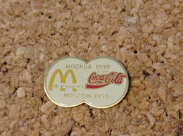 PINS MC DO MC DONALD'S COCA COLA MOCKBA MOSCOW 1990 - McDonald's