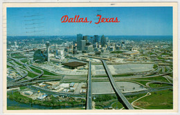 C.P.  PICCOLA   DALLAS   TEXAS      FIRST  SETTLED IN 1841  BY  JOHN BRYAN         2 SCAN       (VIAGGIATA) - Dallas