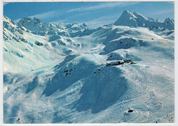 VERBIER   FRAZ. DI  BAGNES    PISTES DE SKI ET RESTAURANT  DES  RUINETTES             2 SCAN       (VIAGGIATA) - Bagnes