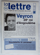 MAGAZINE LA LETTRE DARGAUD N°58 2001 MEYNET GOS WALT BLAIN GAUDELETTE LEO DE MOOR BOLLEE MIRALLES - Lettre De Dargaud, La