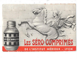 LYON (69) Carte Publicitaire Laboratoire Des Séro-Comprimés 28 Rue De La Quarantaine - Lyon 5