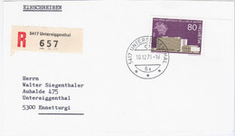 Switzerland Swiss Schweiz Svizzera Helvetia 1971 Untersiggenthal - Altri & Non Classificati