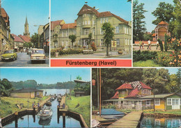 D-16798 Fürstenberg/Havel - Alte Ansichten - Ernst-Thälmann-Str. - Havelschleuse - Gaststätte "Anglerheim" - Nice Stamp - Fürstenberg