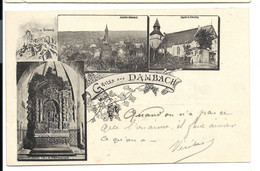 DAMBACH - Carte Précurseur Allemande GRUSS  Aus DAMBACH > VENTE DIRECTE X - Dambach-la-ville