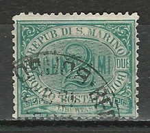 San Marino Mi 1 O - Used Stamps