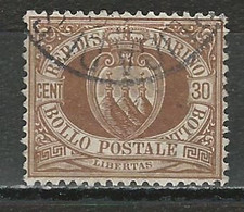 San Marino Mi 4 O - Used Stamps