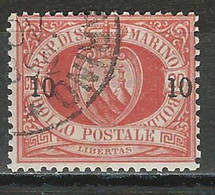 San Marino Mi 11 O - Used Stamps
