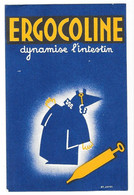 ERGOCOLINE Carte Publicitaire Laboratoires Tavernier  PARIS - Advertising
