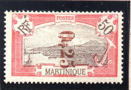 MARTINIQUE :  TP N° 109 * - Unused Stamps